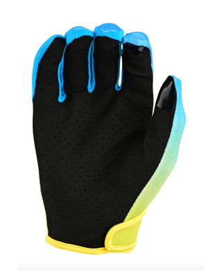 Guantes Troy Lee Designs flowline faze amarillo azul - procircuitcl