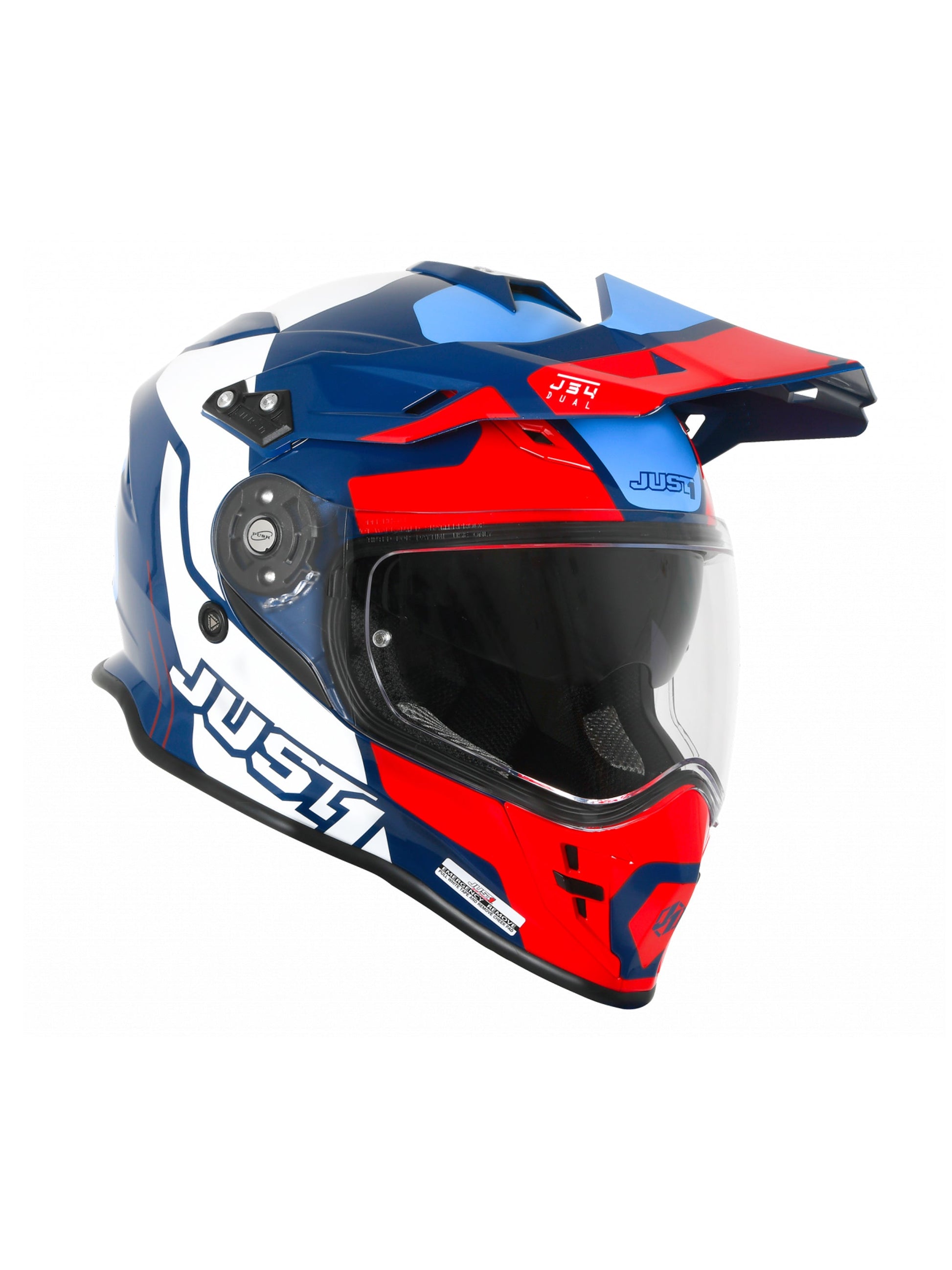 Just1 Casco J34 Pro Tour Rojo Azul