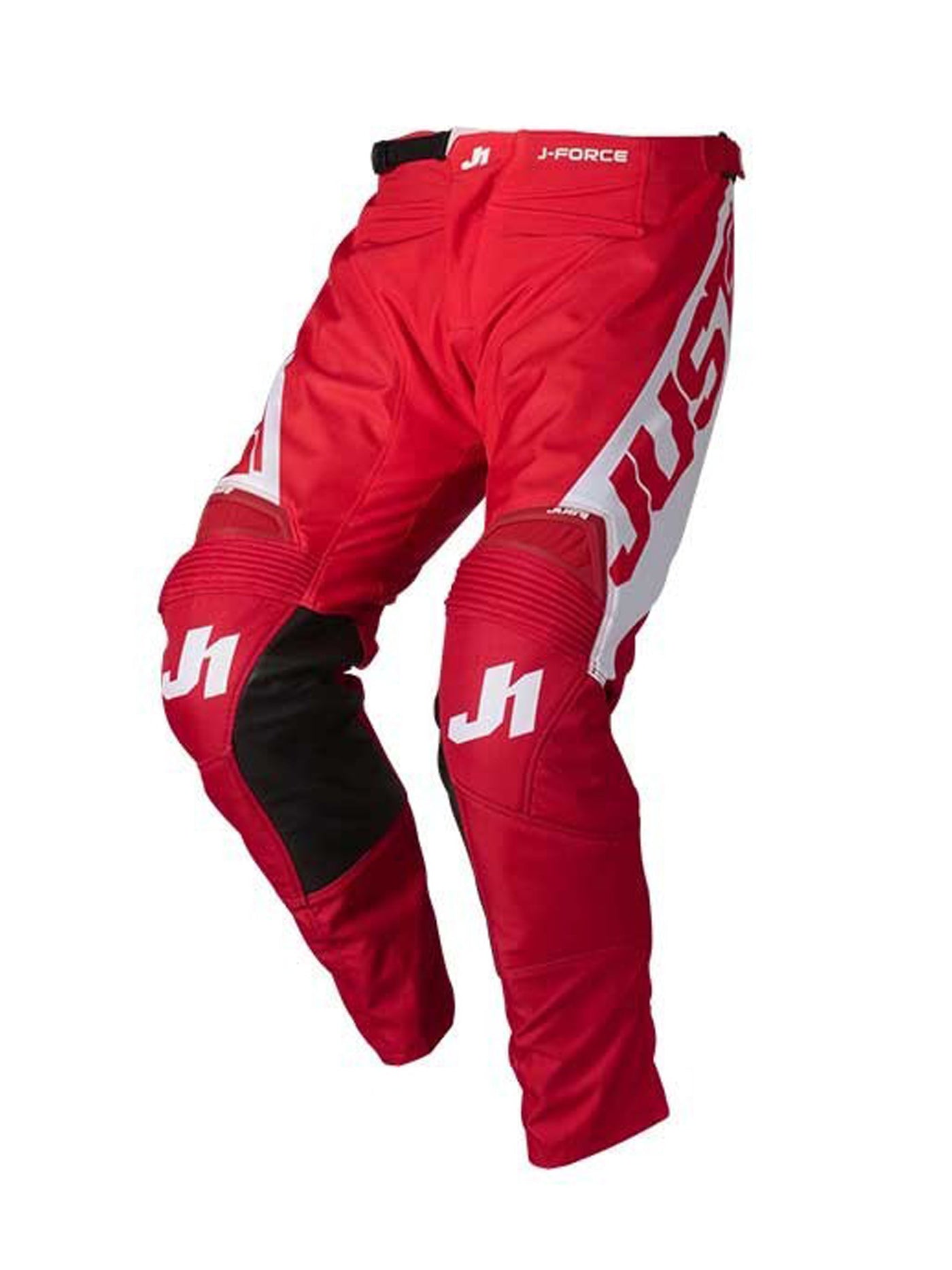  Just1 Pantalones J-Force Vertigo Rojo-Blanco