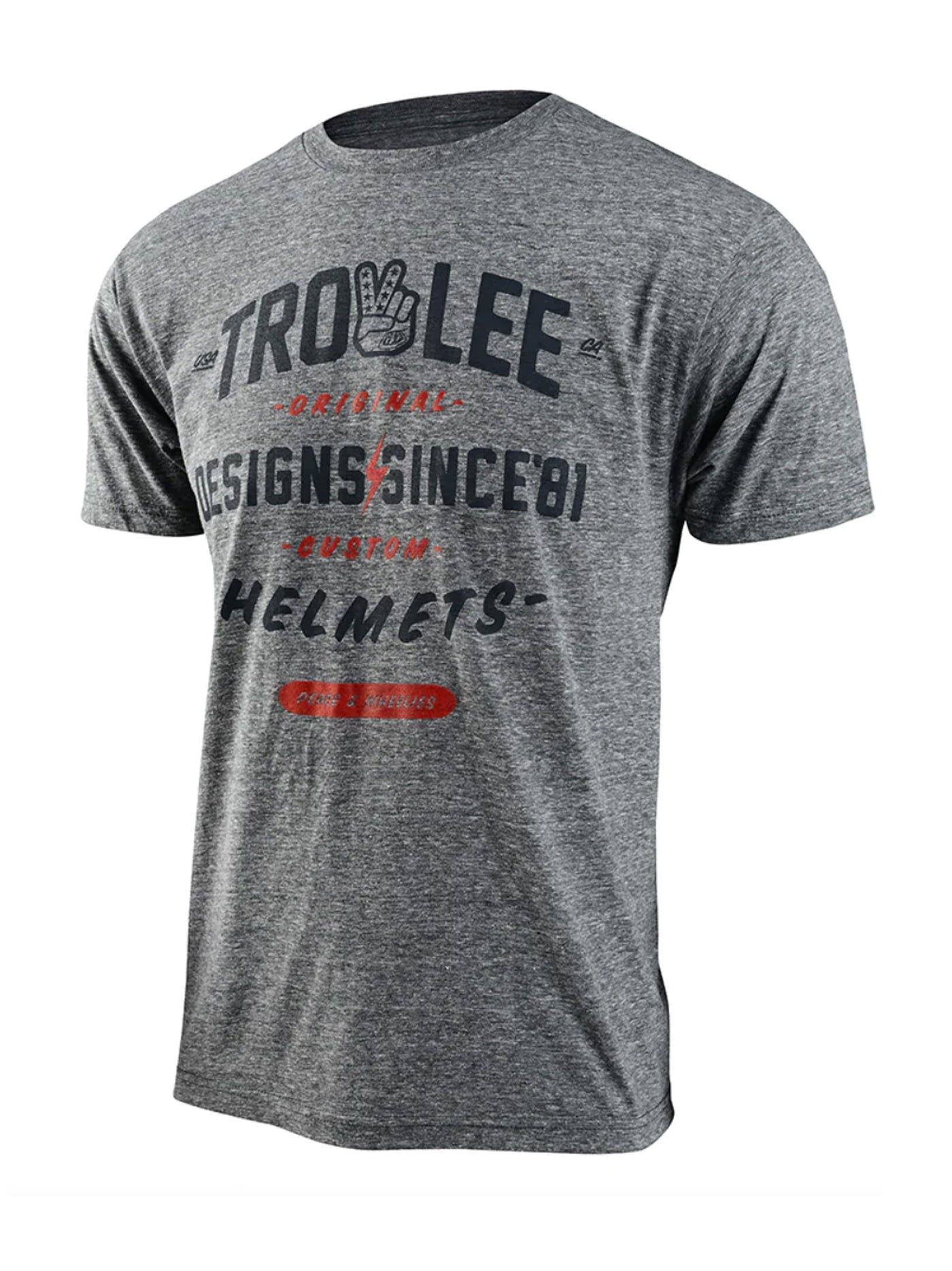 Polera Troy Lee Designs roll out gris