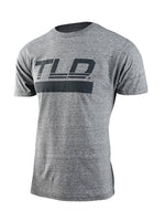 Polera Troy Lee Designs speed logo gris