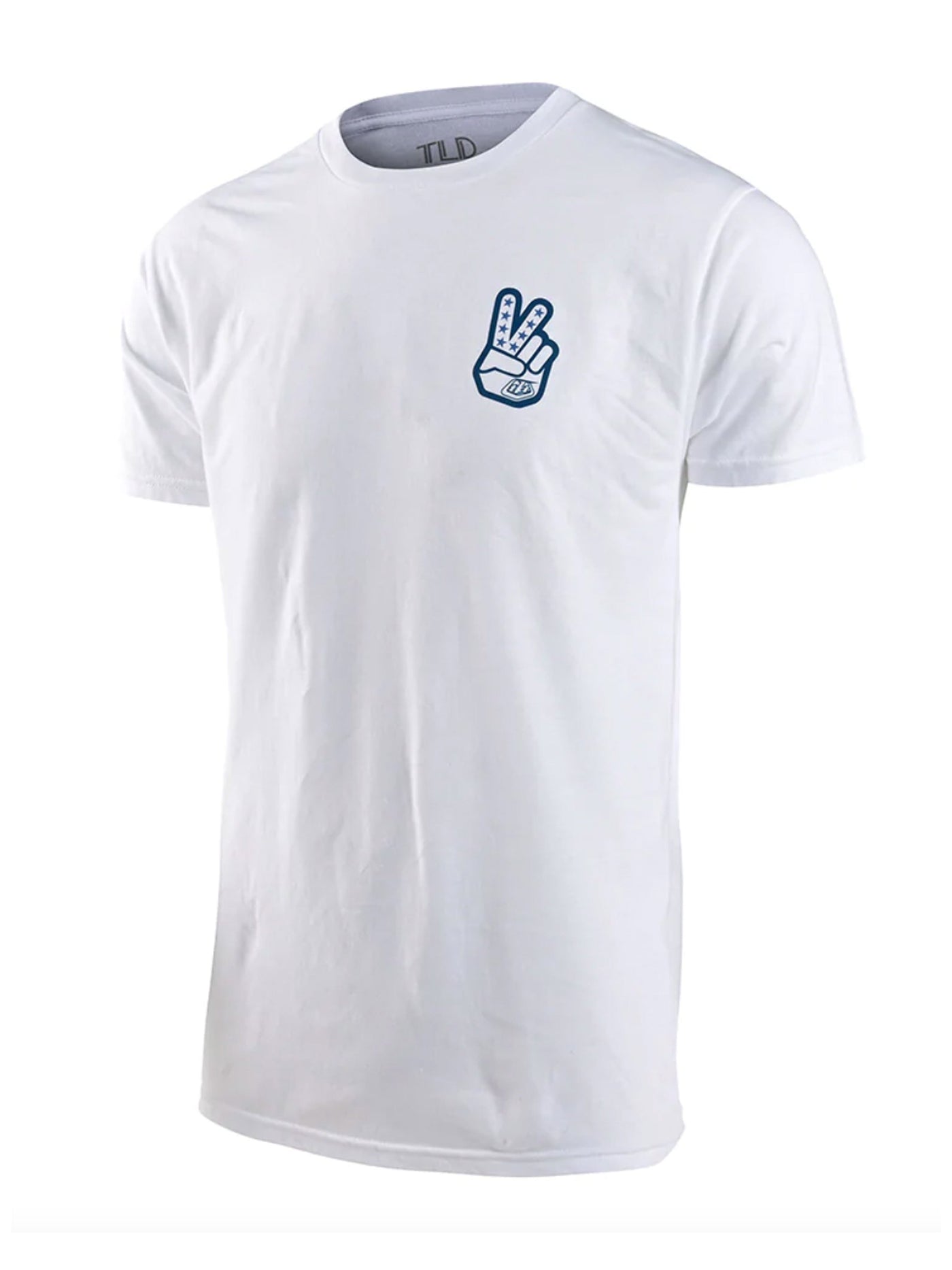 Polera Troy Lee Designs peace out blanca
