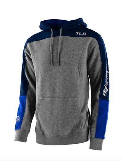 Troy Lee Designs Polerón Holeshot Gris / Azul