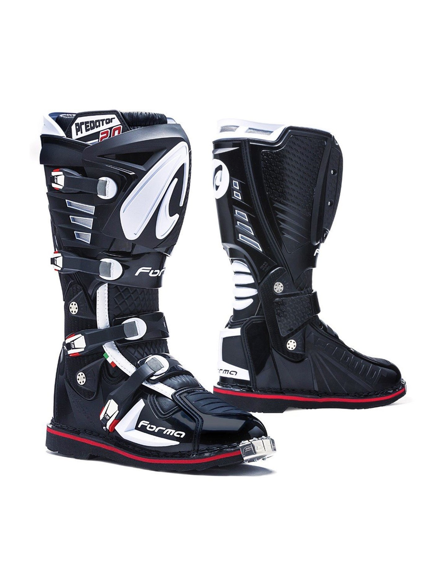 Forma Botas De Motocross y Enduro Predator 2.0 Negro-ProCircuit