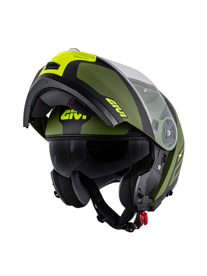 Givi Casco X21 Challenger Spirit Verde / Negro / Amarillo-ProCircuit