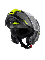 Givi Casco X21 Challenger Spirit Gris / Negro / Amarillo-ProCircuit