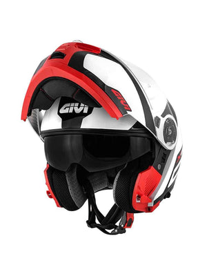 Givi Casco X21 Challenger Spirit Blanco / Negro / Rojo-ProCircuit