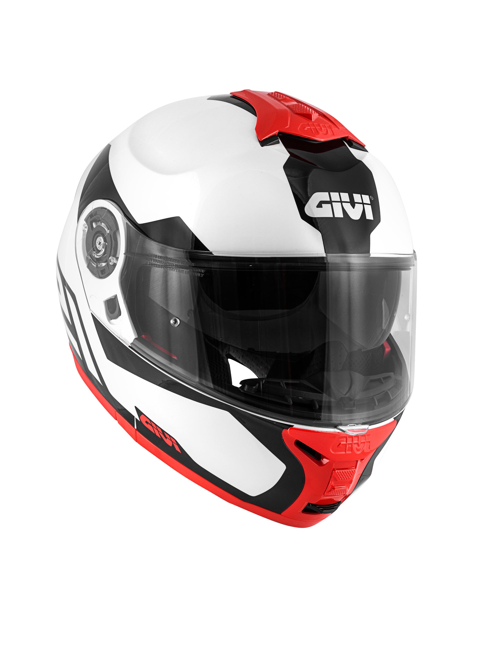 Givi Casco X21 Challenger Spirit Blanco / Negro / Rojo-ProCircuit