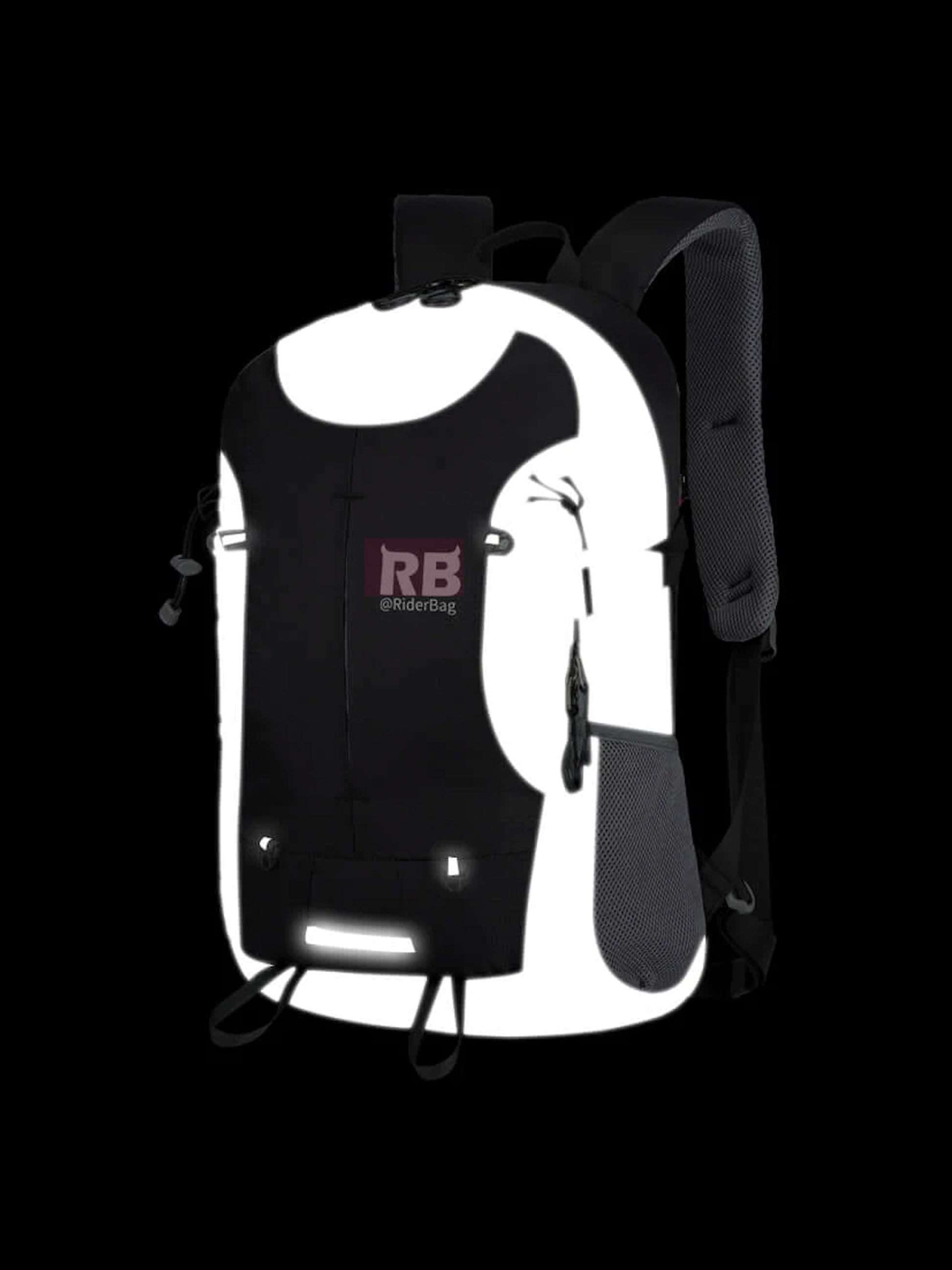 RiderBag Mochila Reflectante Negro-ProCircuit