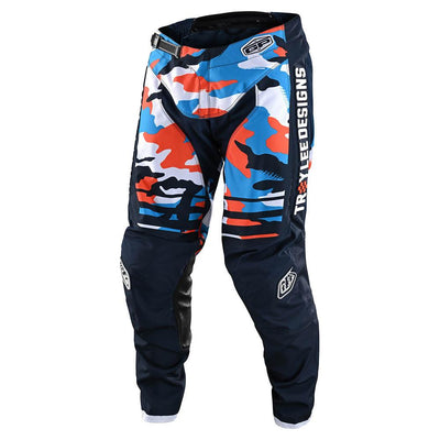 Pantalones de Moto GP Formula Azul/ Naranjo Troy Lee Designs-Rideshop
