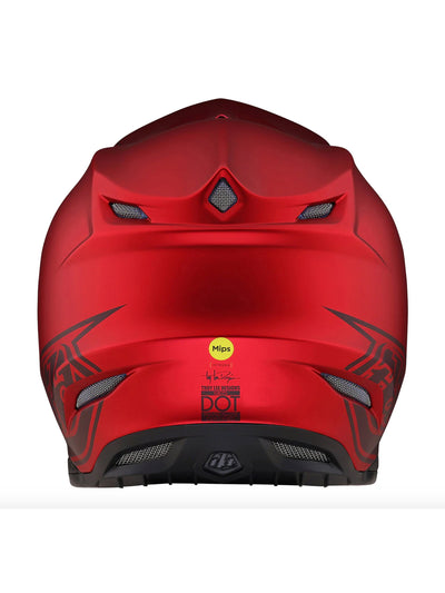 Troy Lee Designs Casco de Moto SE5 Composite Core Rojo