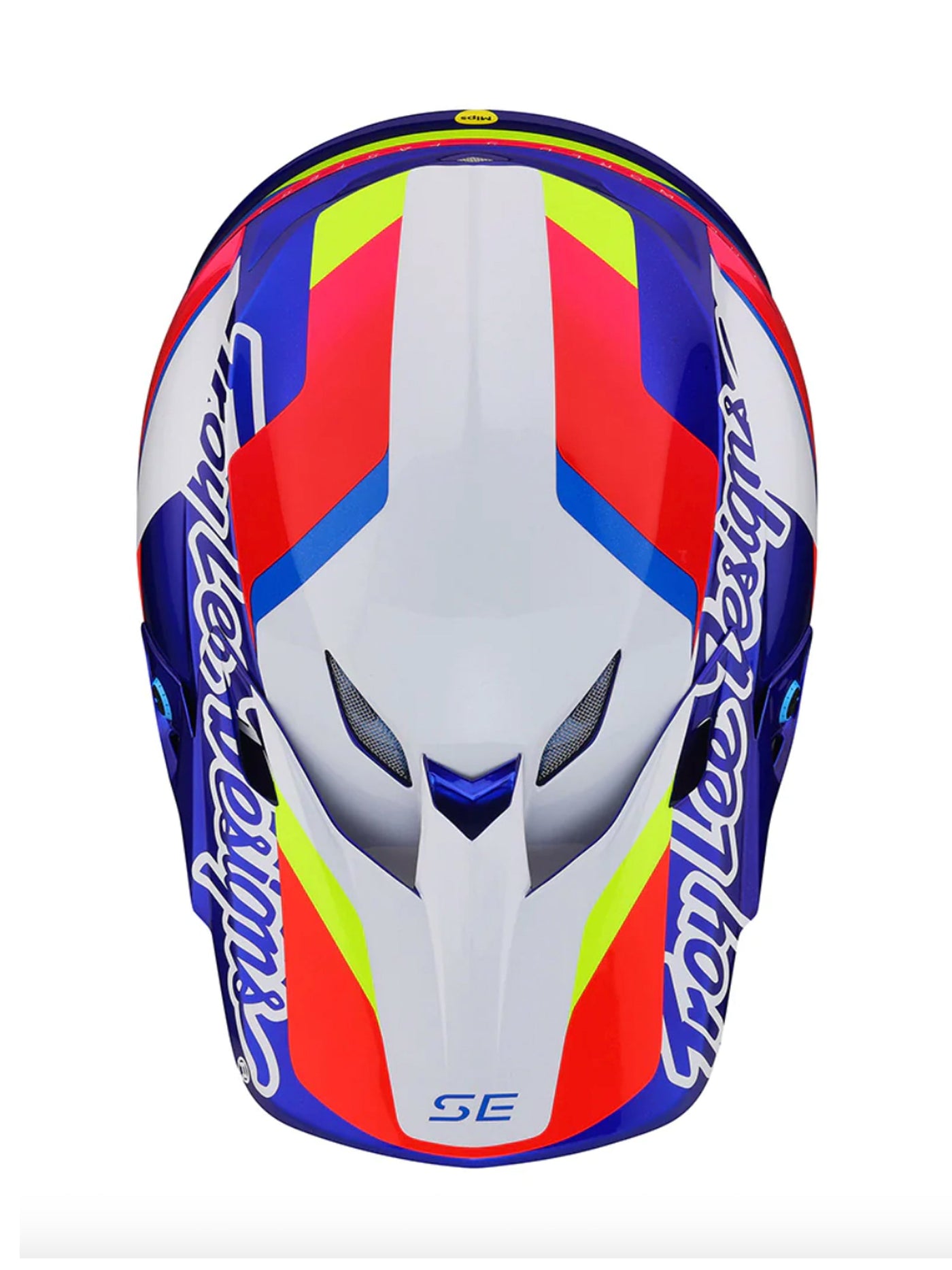 Troy Lee Designs Casco de Moto SE5 Composite Omega Azul