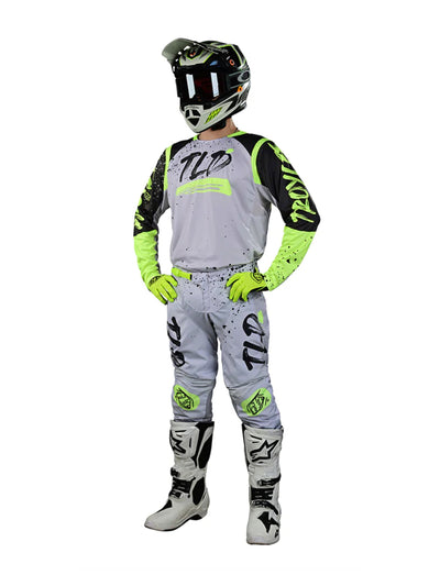 Troy Lee Designs Polera de Moto GP Pro Practical Fog / Gris