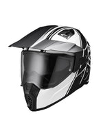 IXS Casco De Calle Enduro 208 2.0 Negro Blanco Matte