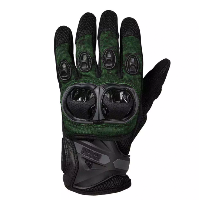 Guantes de Moto Tour LT Montevideo-air S Verde / Negro IXS-Rideshop