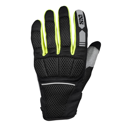 Guantes de Moto urban samur-air 1.0 Negro / Amarillo IXS-Rideshop