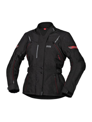 IXS Chaqueta Tour De Mujer Liz-St Negra Rojo