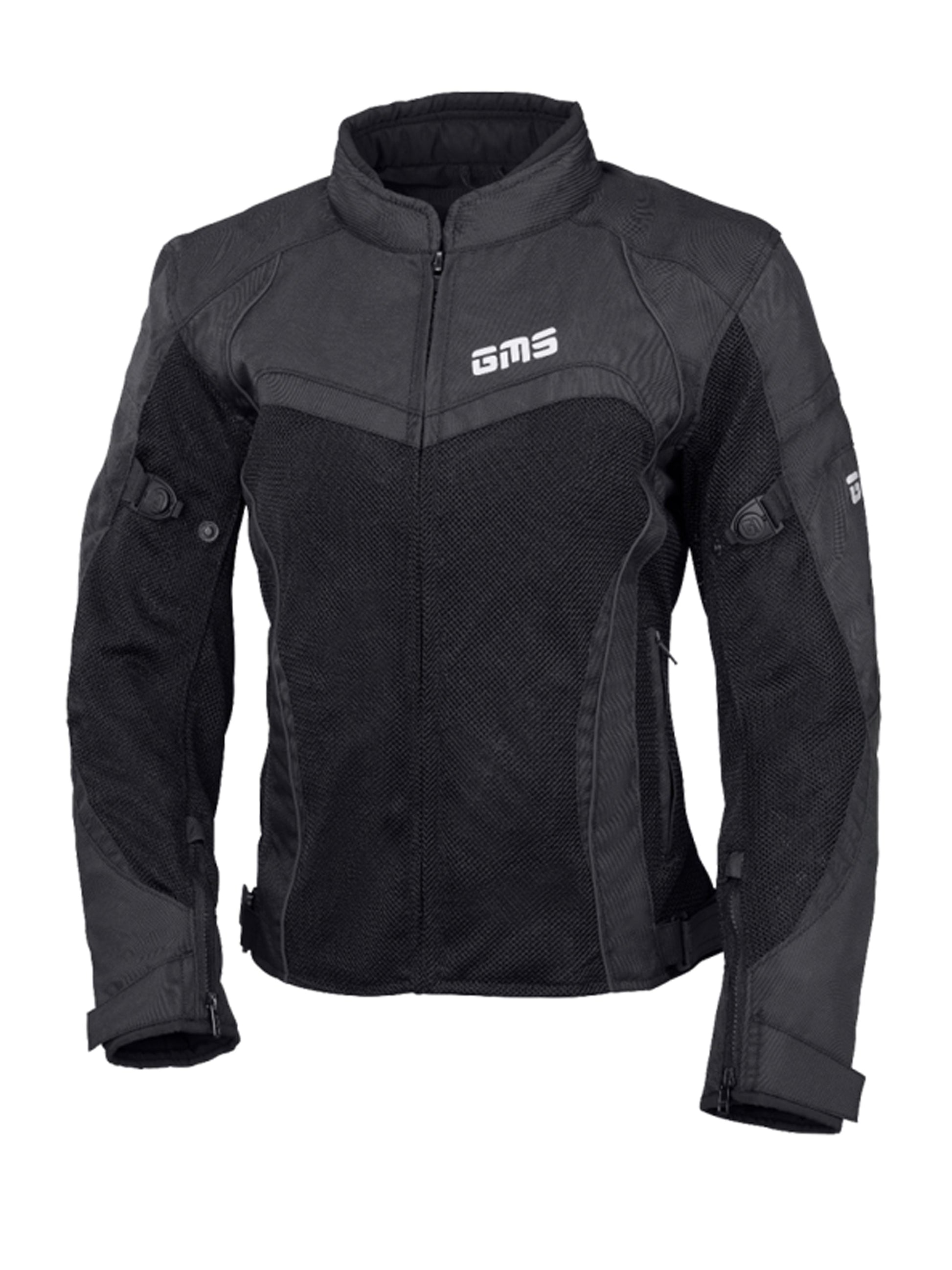 Chaqueta de moto GMS para mujer Tara mesh negro