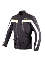 GMS Chaqueta Gear Negra Blanco Amarillo