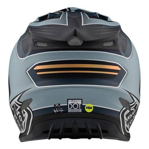 Casco Se4 Ece Composite Flash Gray Silver Troy Lee Designs-Rideshop