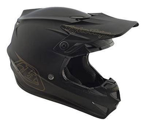 Casco Se4 Polyacrylite Mono Black Troy Lee Designs-Rideshop