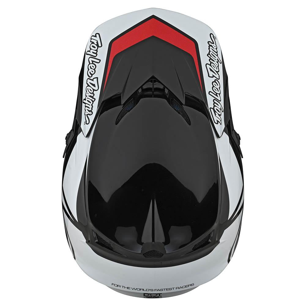 Casco de Moto Gp Overload Negro/Blanco Troy Lee Designs-Rideshop