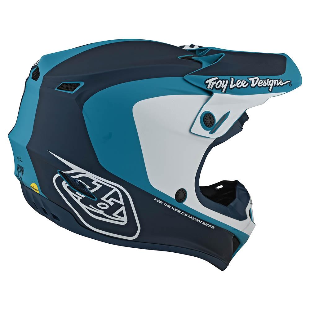 Casco de Moto Corsa Se4 Azul Troy Lee Designs-Rideshop