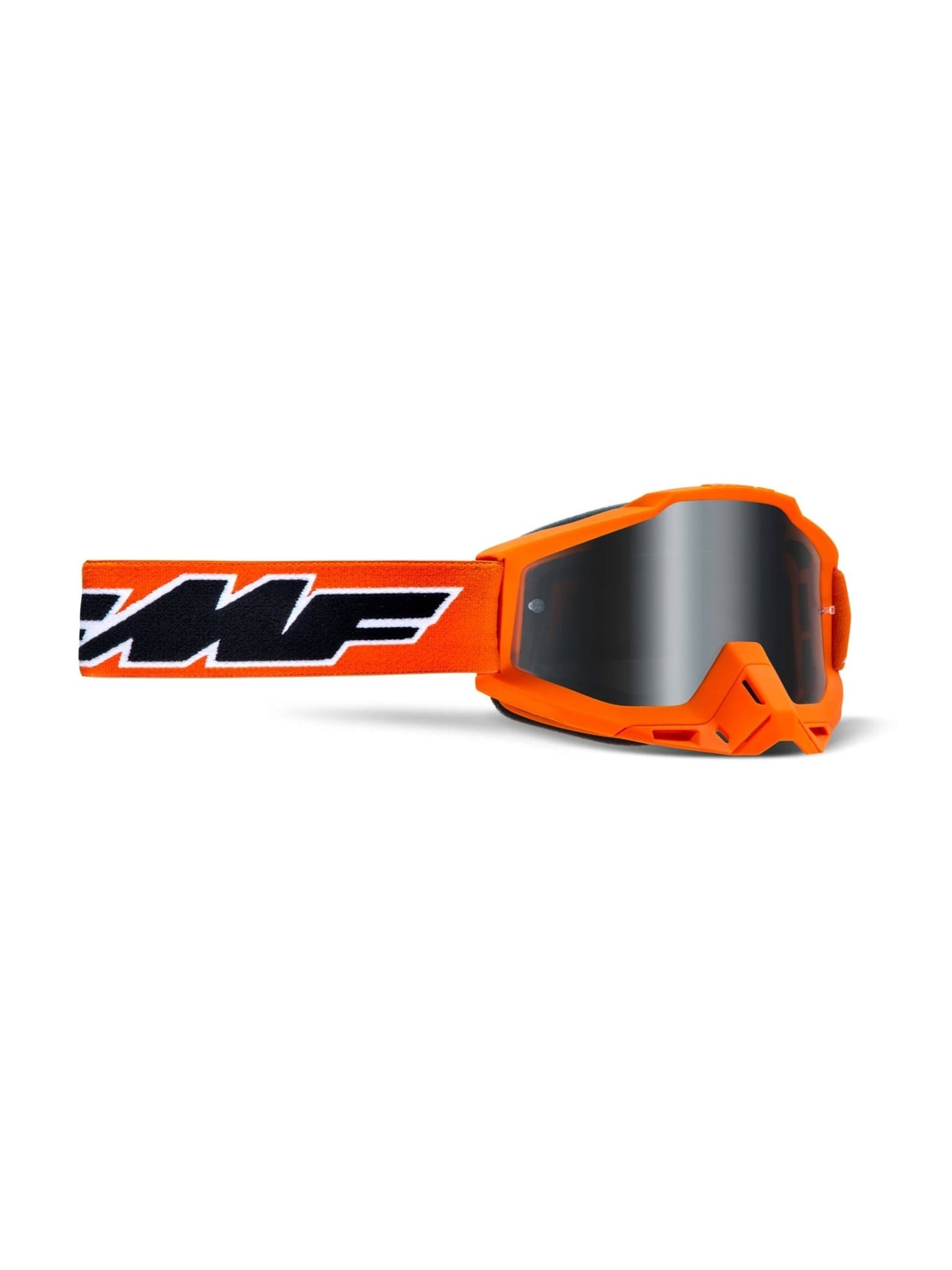 FMF Antiparra PowerBomb Rocket Naranja Mica Mirror Gris - procircuitcl