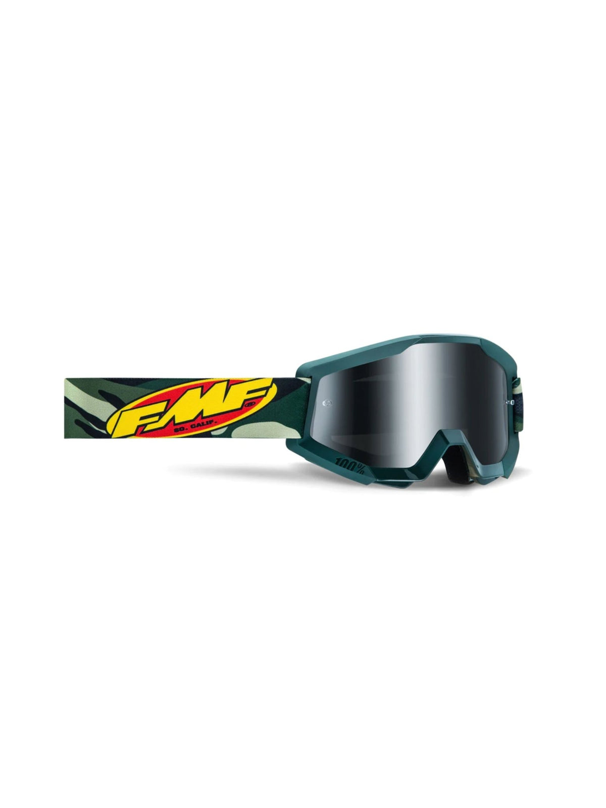Antiparras FMF powercore assault camo mica mirror gris