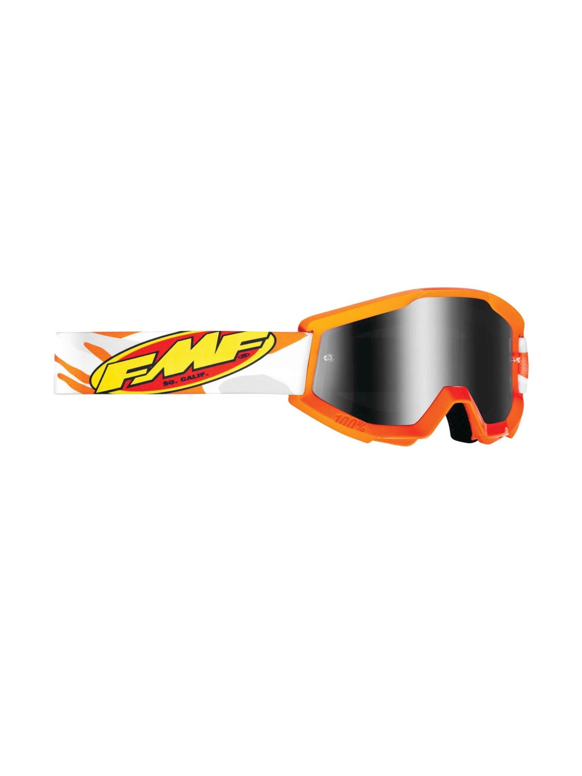 Antiparras FMF powercore assault gris mica mirror