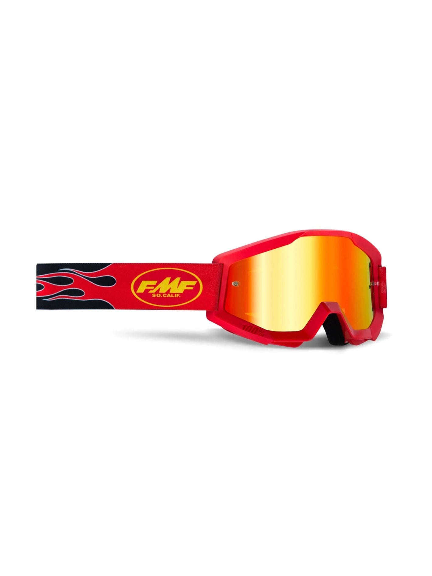 FMF Antiparra PowerCore Core Llamas Roja Mica Mirror Roja - procircuitcl