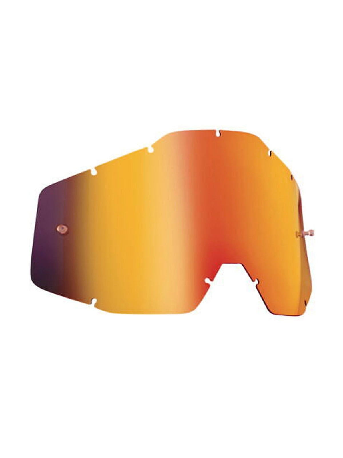 Antiparras FMF mica de repuesto powerbomb/powercore anti-fog rojo espejo