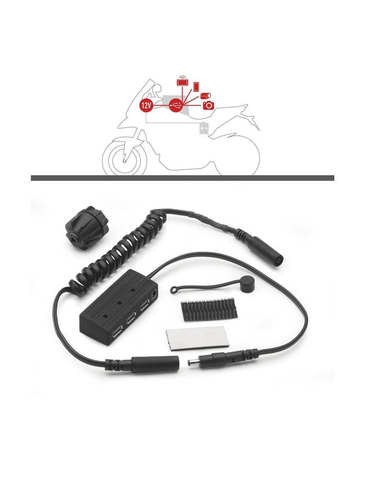 Accesorio Givi kit carga corriente interior bolsa depósito