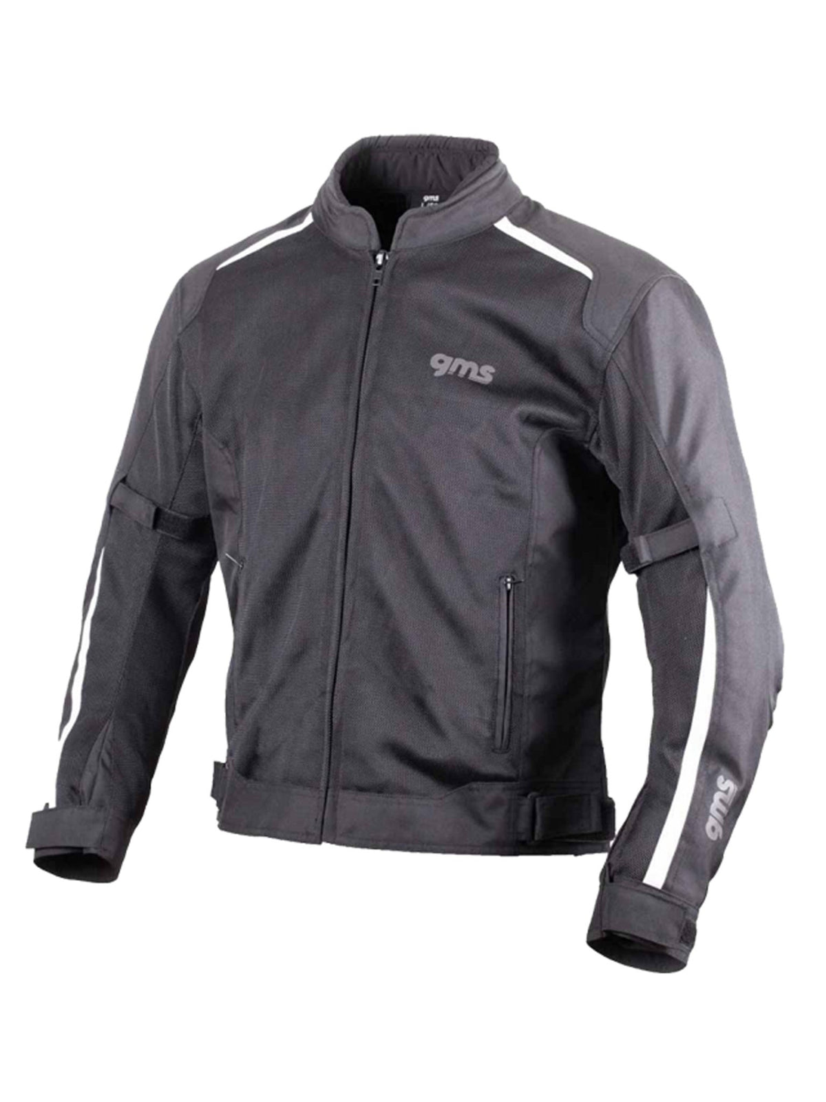 Chaqueta GMS outback evo negro blanco de moto