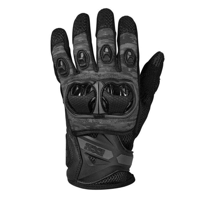 Guante IXS tour lt montevideo-air negro / gris de moto