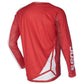 Just1 Polera J - Force Vertigo Rojo - Blanco - procircuitcl