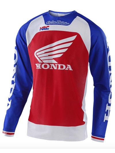 Polera Se Pro Air Boldor Honda Blue / Red Troy Lee Designs-Rideshop