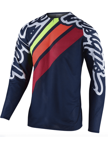 Polera Se Pro Air Seca 2.0 Navy / Orange Troy Lee Designs-Rideshop