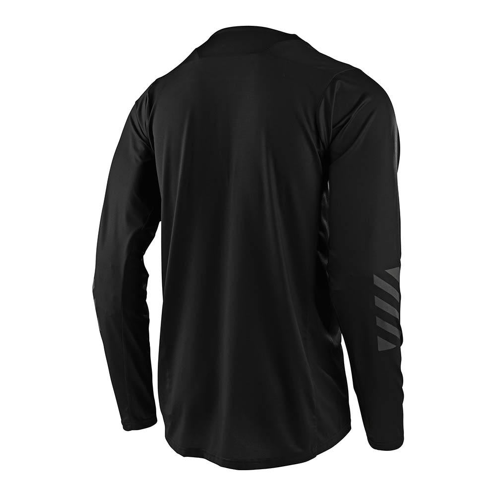 Polera de Bicicleta Skyline Ls Solid Negro Troy Lee Designs-Rideshop