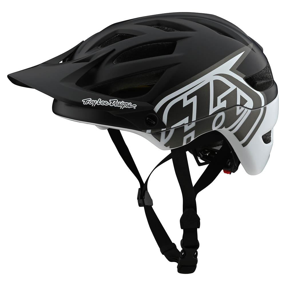 Troy Lee Designs Casco de Bicicleta A1 Classic Negro / Blanco - procircuitcl