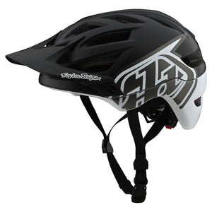Troy Lee Designs Casco de Bicicleta A1 Classic Negro / Blanco - procircuitcl
