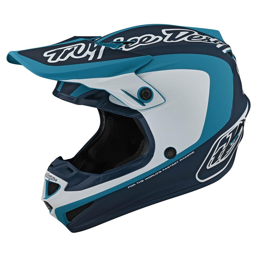 Troy Lee Designs Casco de Moto Corsa Se4 Azul - procircuitcl