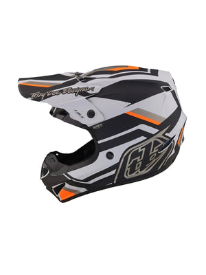 Troy Lee Designs Casco de Moto Gp Apex Gris / Naranjo - procircuitcl