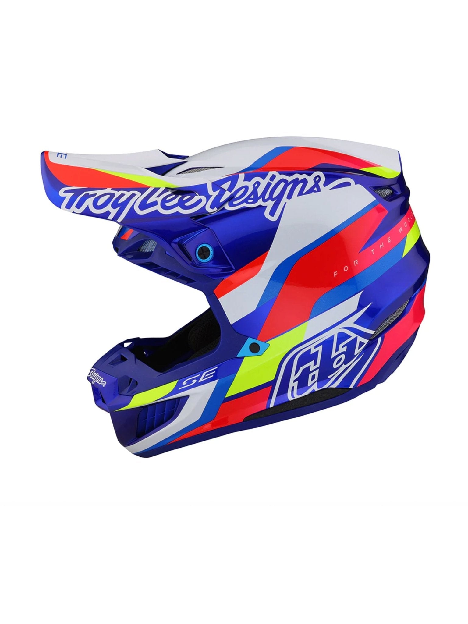 Troy Lee Designs Casco de Moto SE5 Composite Omega Azul - procircuitcl