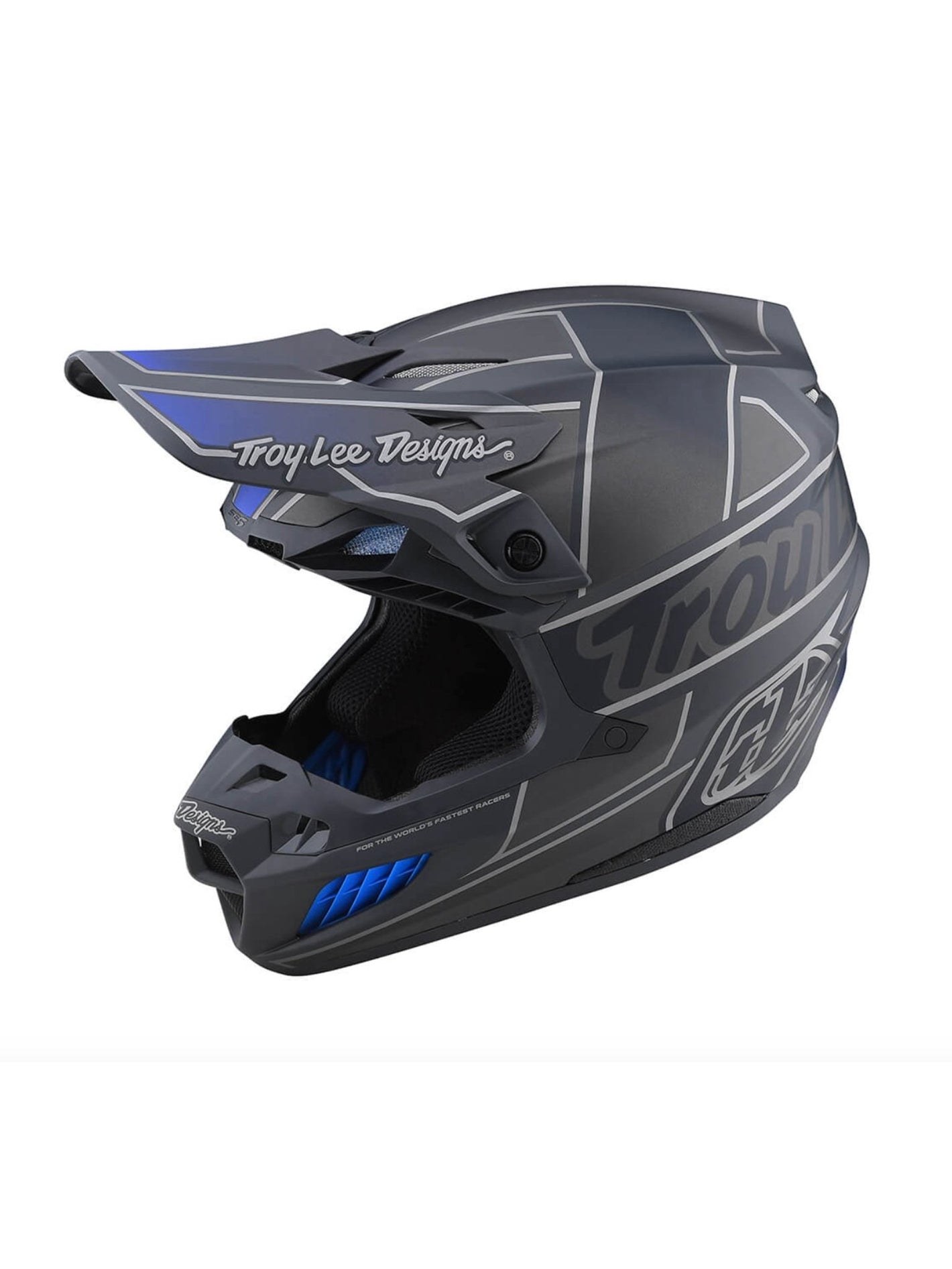 Troy Lee Designs Casco de Moto SE5 Composite Team Gris - procircuitcl