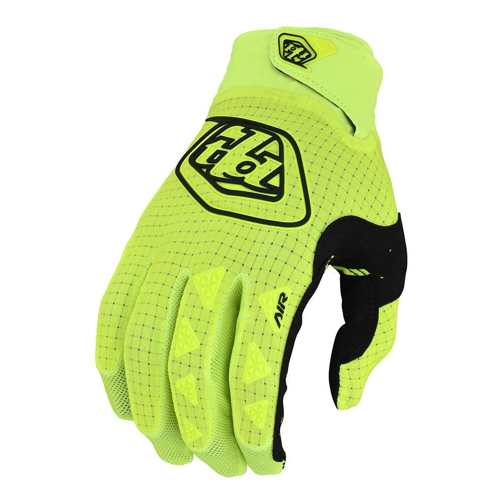 Troy Lee Designs Guantes de Moto Air Solid Amarillo Fluor - procircuitcl