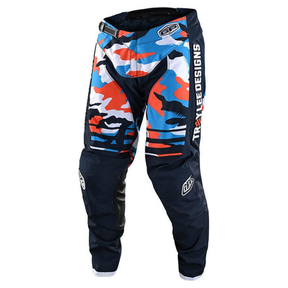Troy Lee Designs Pantalones de Moto GP Formula Azul/ Naranjo - procircuitcl