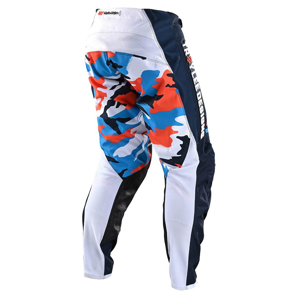 Troy Lee Designs Pantalones de Moto GP Formula Azul/ Naranjo - procircuitcl