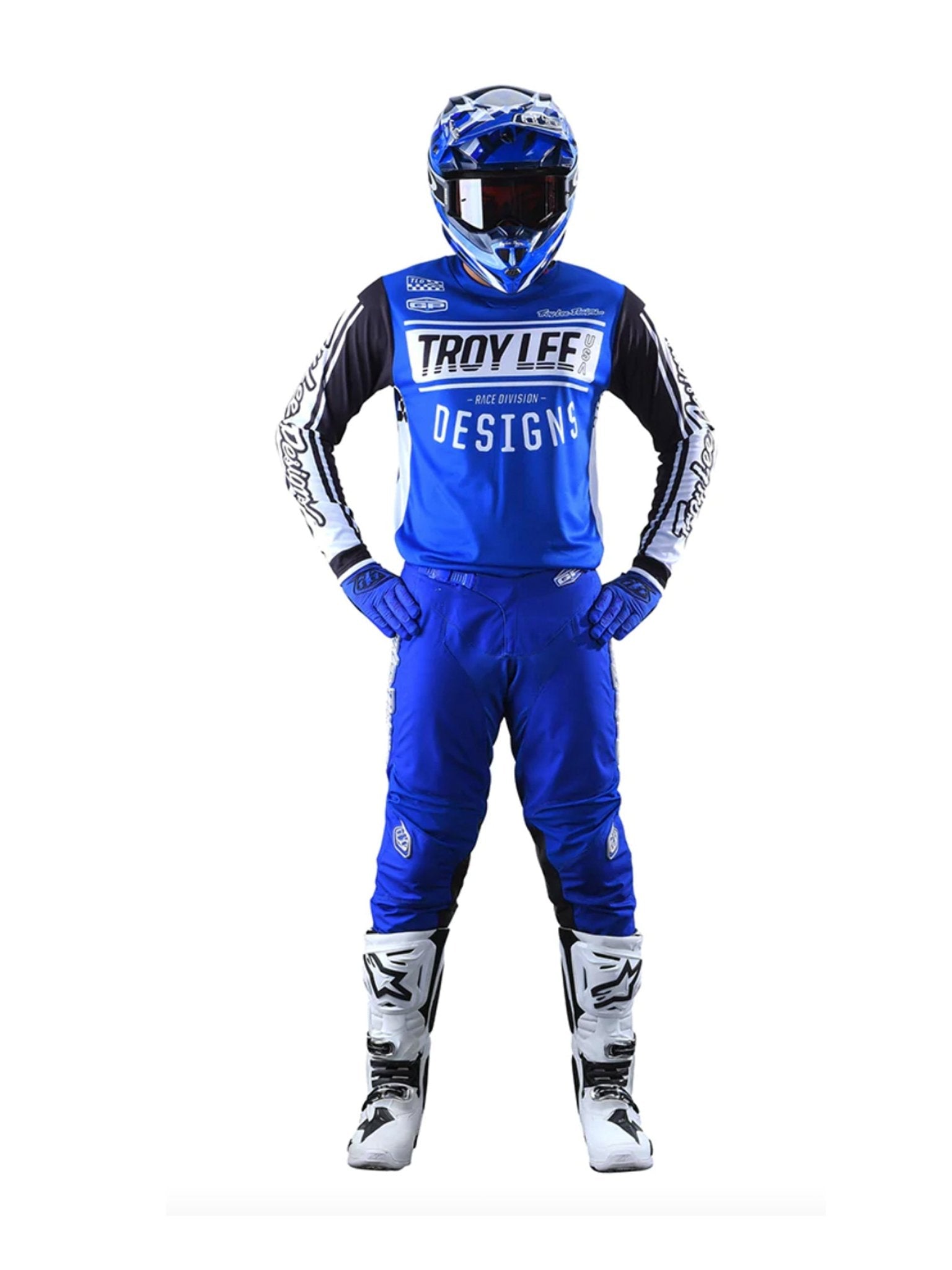 Troy Lee Designs Pantalones GP Mono Azul - procircuitcl