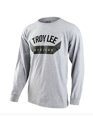Troy Lee Designs Polera Arc Manga Larga Gris - procircuitcl